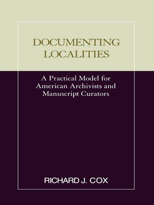 cover image of Documenting Localities